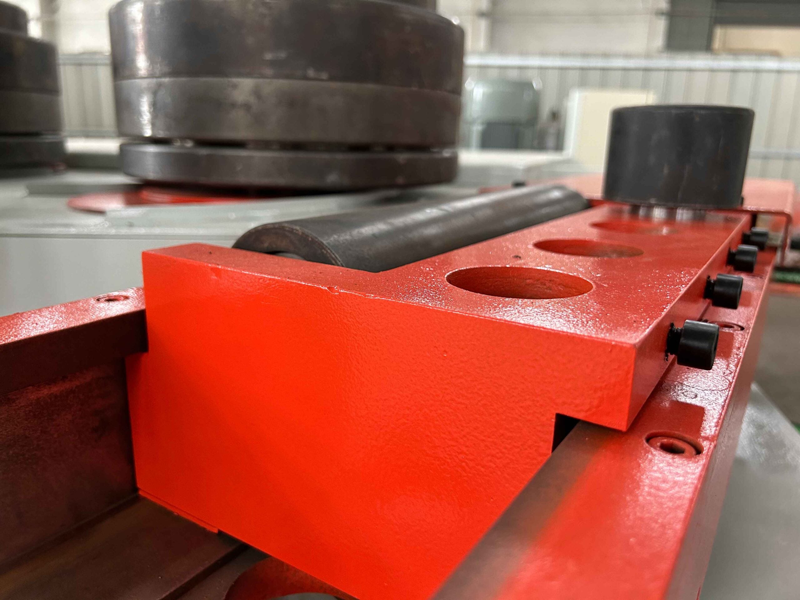 3D Guide Rolls and Angle Iron Anti-Twist Straighteners for PBC Angle Rolls