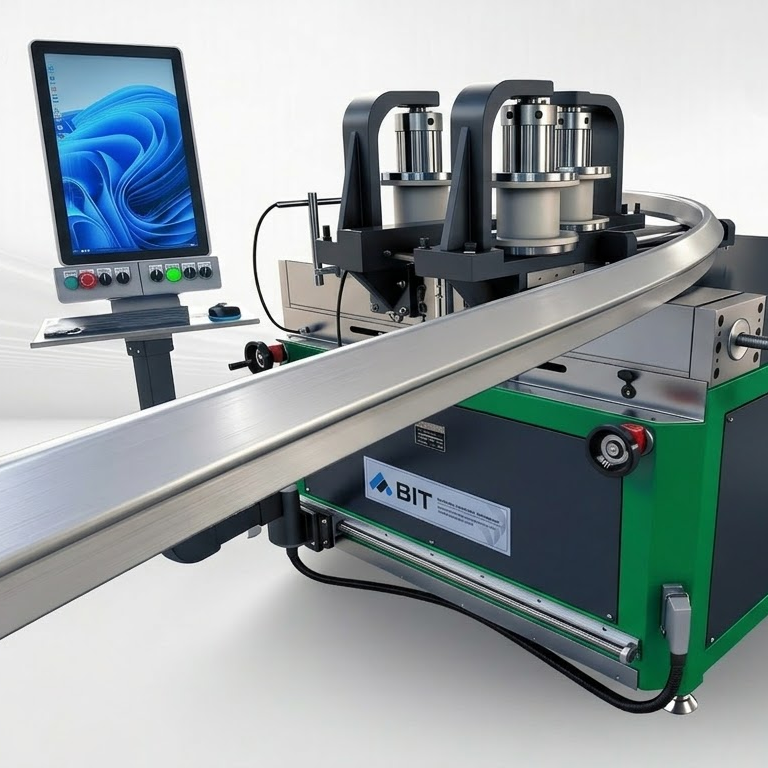 XION -Servo 25 CNC Profile Bending Machine for Aluminum Profile